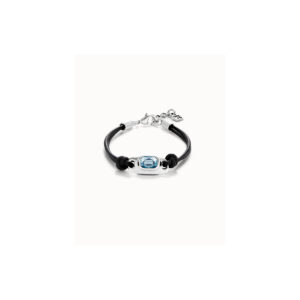 Uno de 50 PUL2480AZCMTL0M Ser Magnética Pulsera Mujer Chapado Plata Cristal Celeste - 00050085